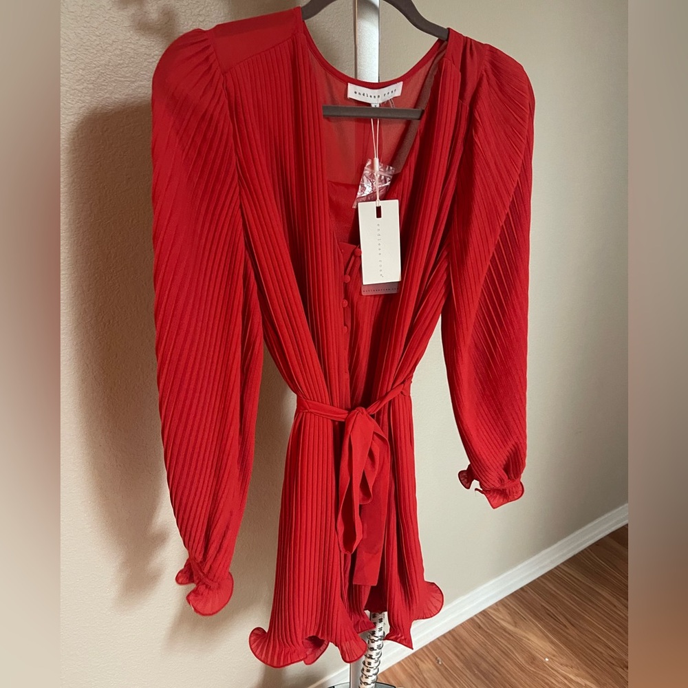 Red dress